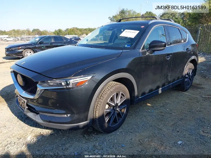 2017 MAZDA CX-5 VIN JM3KFBDL5H0163589 — фото 2