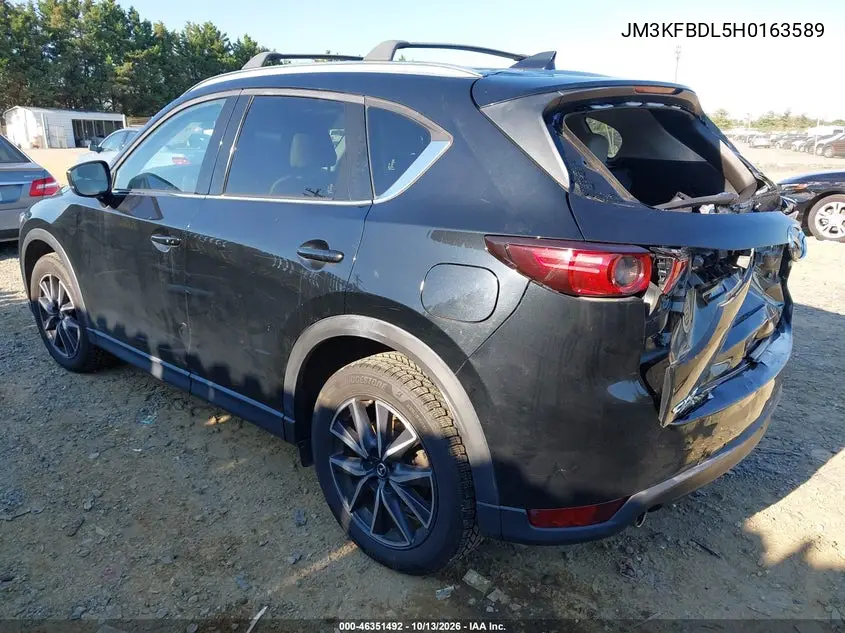 2017 MAZDA CX-5 VIN JM3KFBDL5H0163589 — фото 3