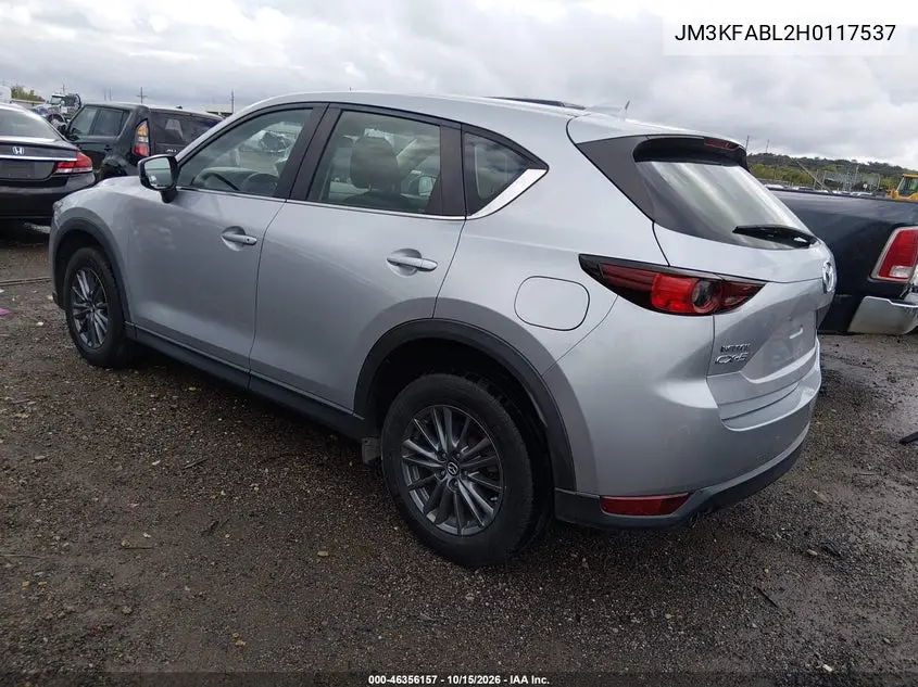 2017 MAZDA CX-5 VIN JM3KFABL2H0117537 — фото 3
