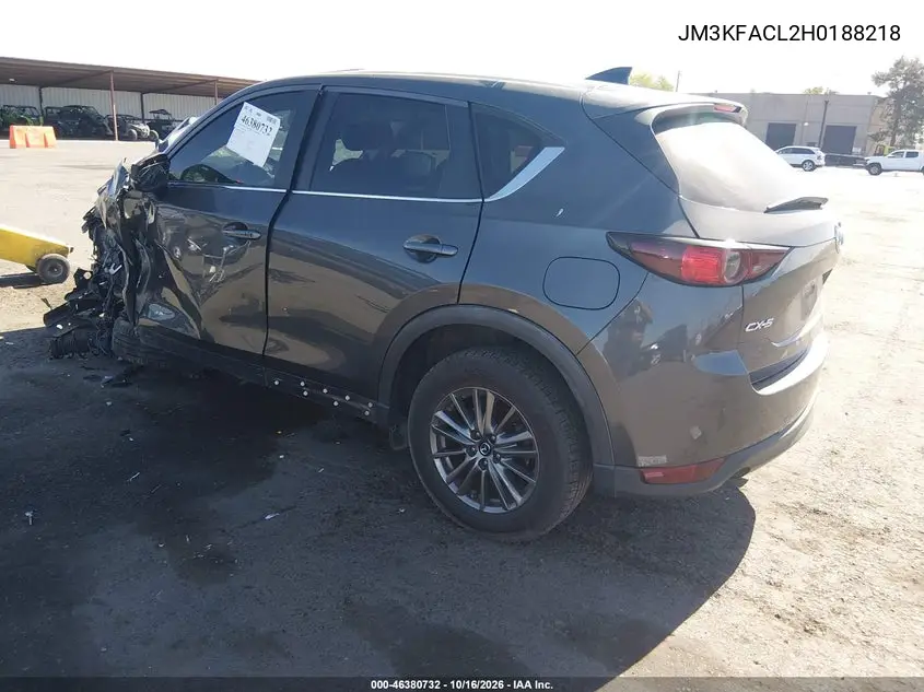 2017 MAZDA CX-5 VIN JM3KFACL2H0188218 — фото 3