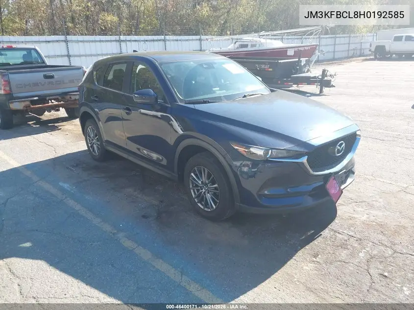 MAZDA CX-5 2017, VIN JM3KFBCL8H0192585