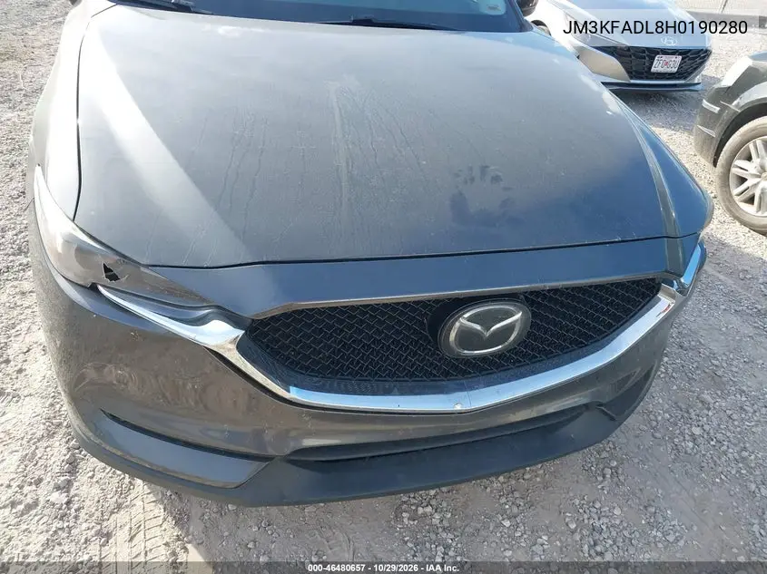 MAZDA CX-5 2017, VIN JM3KFADL8H0190280