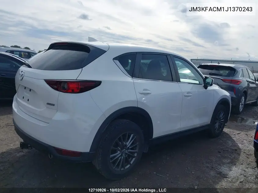 2018 MAZDA CX-5 VIN JM3KFACM1J1370243 — фото 13