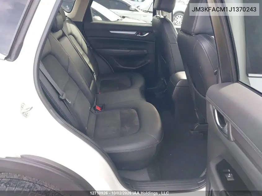 2018 MAZDA CX-5 VIN JM3KFACM1J1370243 — фото 8