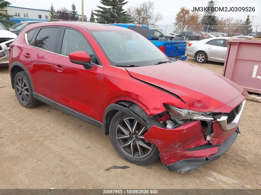 MAZDA CX-5 2018, VIN JM3KFBDM2J0309526