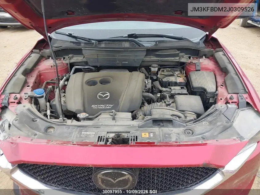 2018 MAZDA CX-5 VIN JM3KFBDM2J0309526 — фото 10