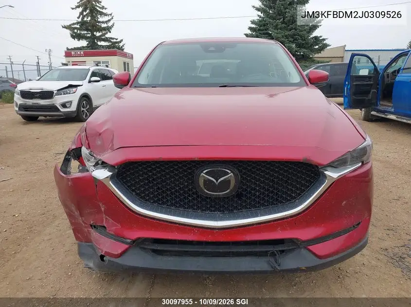 2018 MAZDA CX-5 VIN JM3KFBDM2J0309526 — фото 12