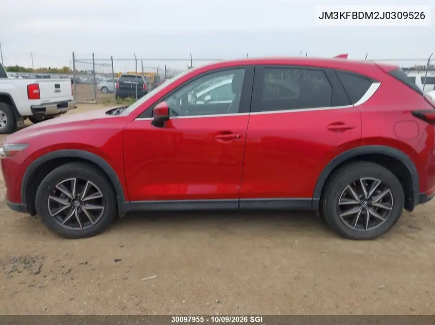 2018 MAZDA CX-5 VIN JM3KFBDM2J0309526 — фото 14