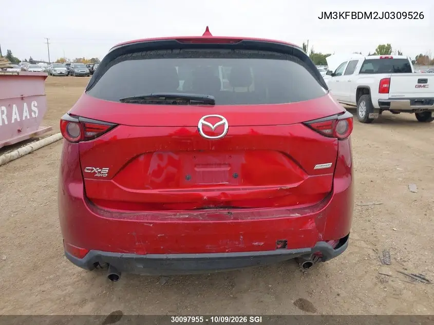 2018 MAZDA CX-5 VIN JM3KFBDM2J0309526 — фото 16