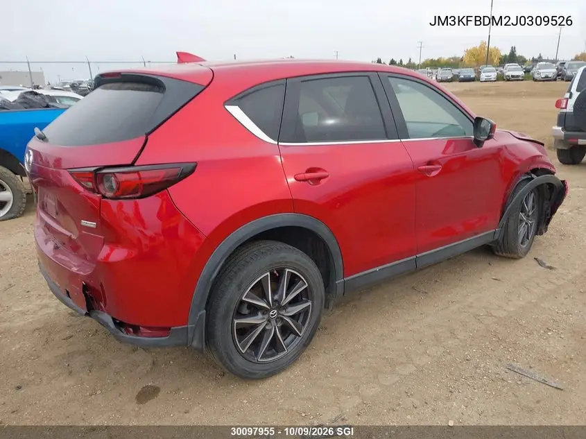 2018 MAZDA CX-5 VIN JM3KFBDM2J0309526 — фото 4