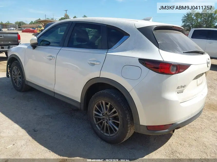2018 MAZDA CX-5 VIN JM3KFABM9J0411757 — фото 3