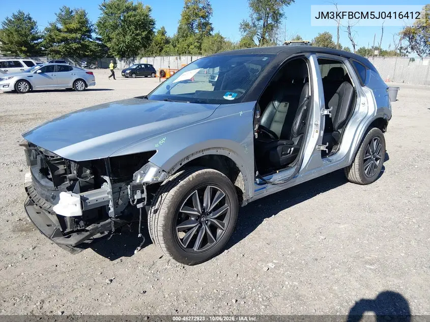 2018 MAZDA CX-5 VIN JM3KFBCM5J0416412 — фото 2