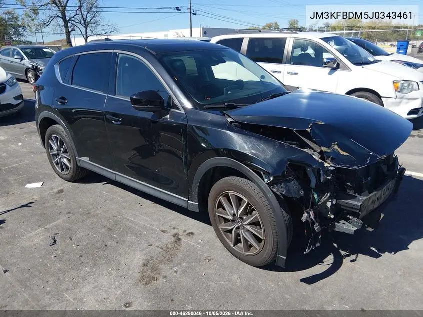 MAZDA CX-5 2018, VIN JM3KFBDM5J0343461