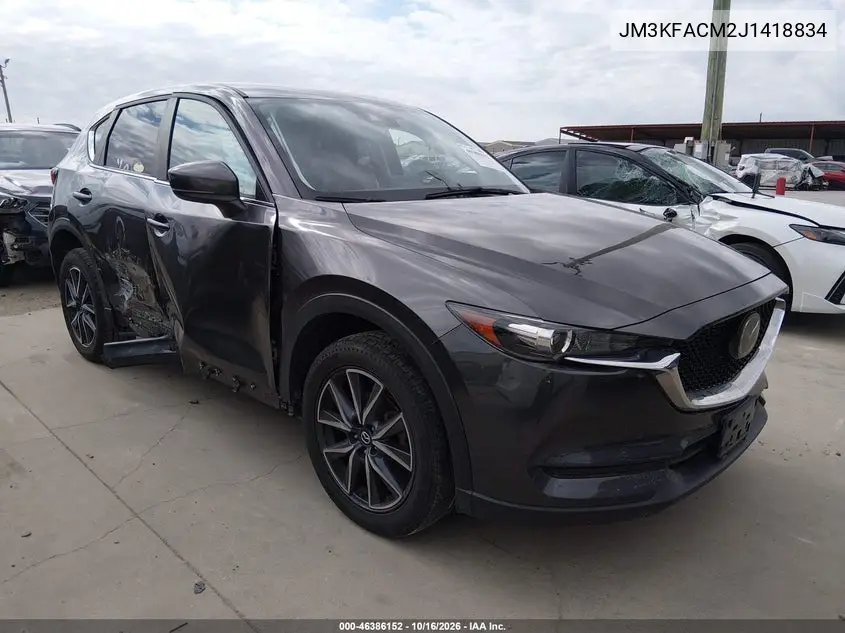MAZDA CX-5 2018, VIN JM3KFACM2J1418834