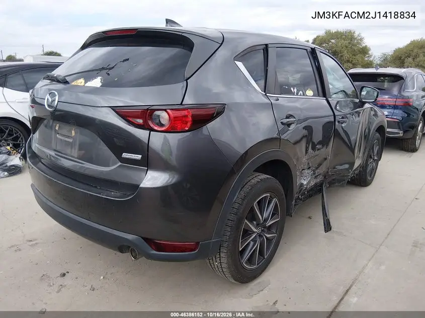 2018 MAZDA CX-5 VIN JM3KFACM2J1418834 — фото 4