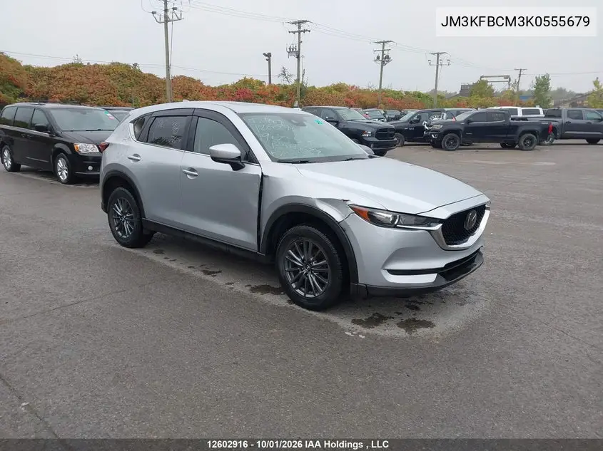 MAZDA CX-5 2019, VIN JM3KFBCM3K0555679