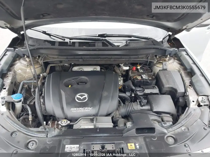 2019 MAZDA CX-5 VIN JM3KFBCM3K0555679 — фото 10