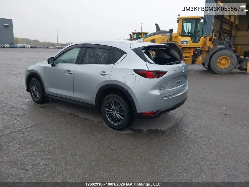 2019 MAZDA CX-5 VIN JM3KFBCM3K0555679 — фото 3