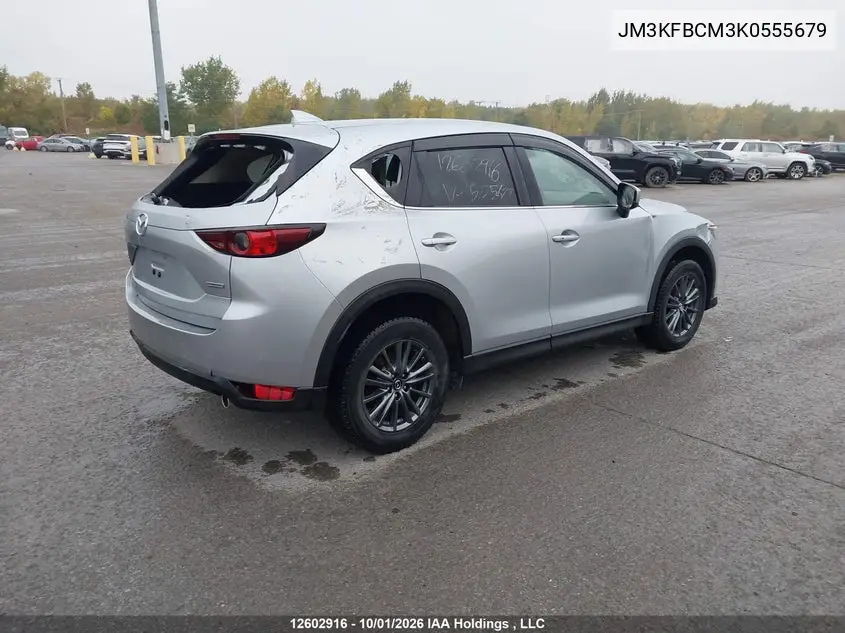 2019 MAZDA CX-5 VIN JM3KFBCM3K0555679 — фото 4