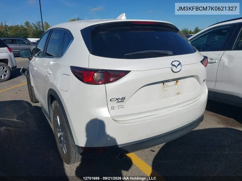 2019 MAZDA CX-5 VIN JM3KFBCM7K0621327 — фото 3