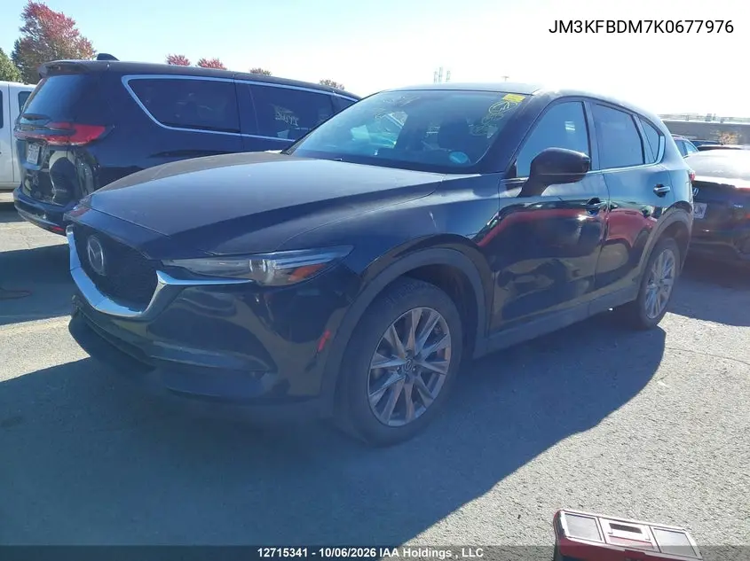 2019 MAZDA CX-5 VIN JM3KFBDM7K0677976 — фото 2