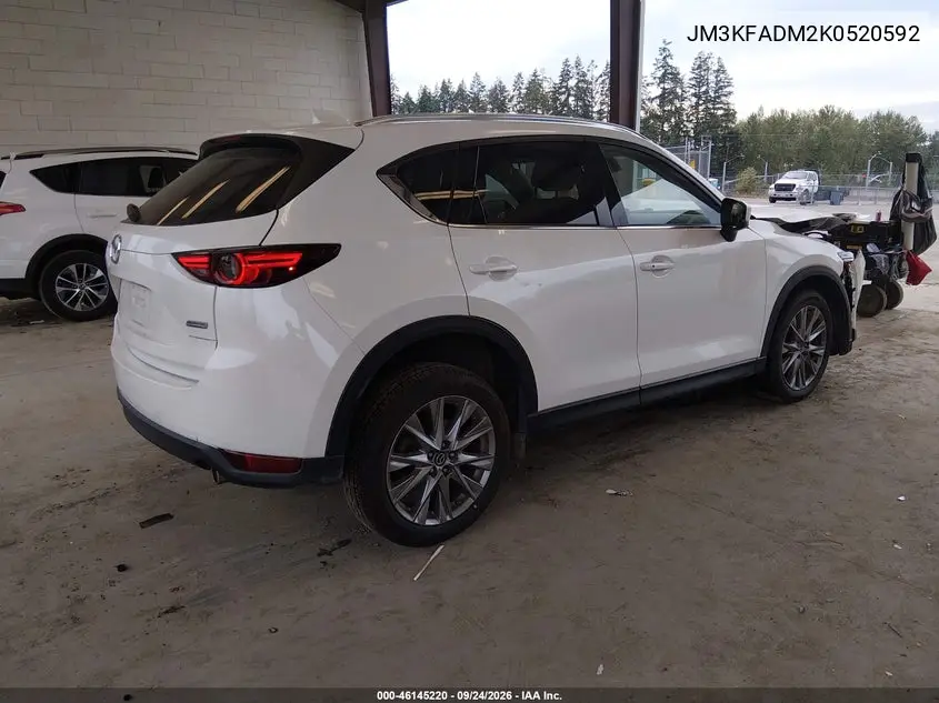 2019 MAZDA CX-5 VIN JM3KFADM2K0520592 — фото 4