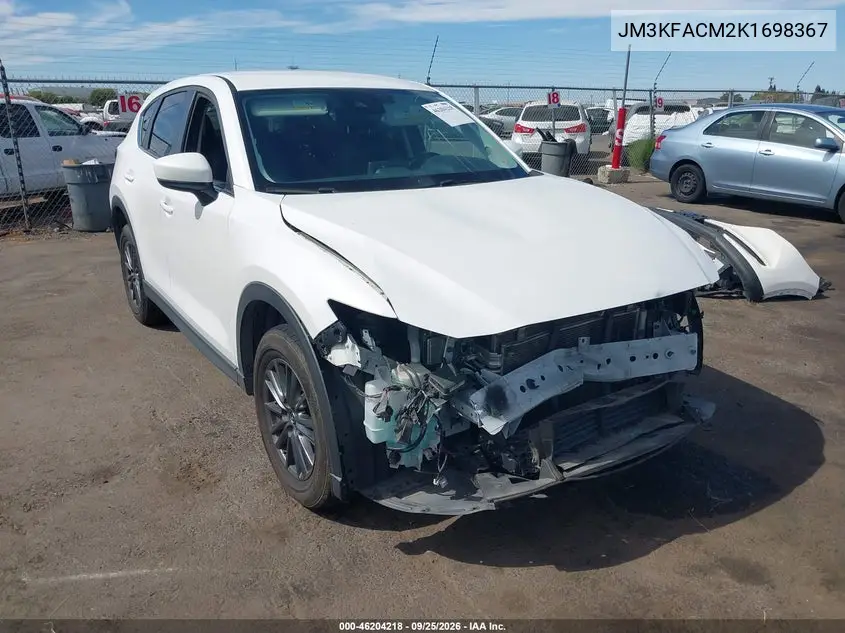 MAZDA CX-5 2019, VIN JM3KFACM2K1698367