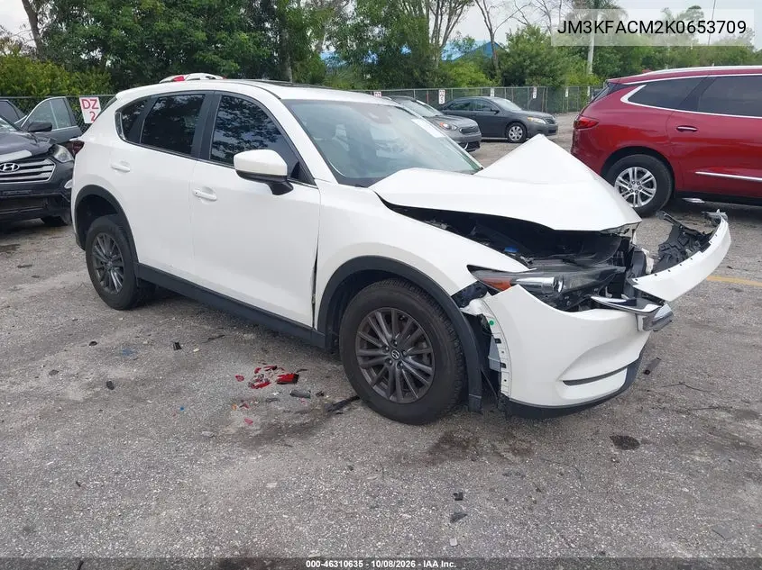 MAZDA CX-5 2019, VIN JM3KFACM2K0653709