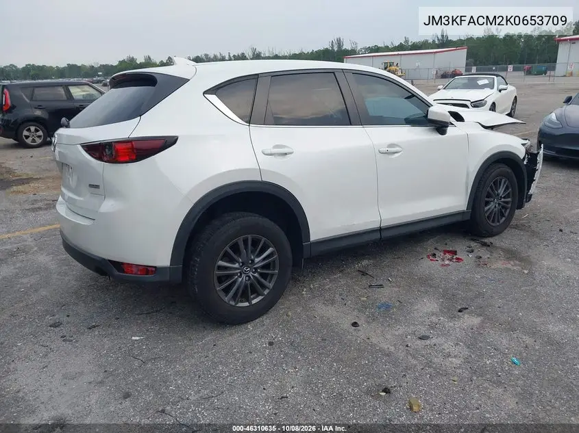 2019 MAZDA CX-5 VIN JM3KFACM2K0653709 — фото 4