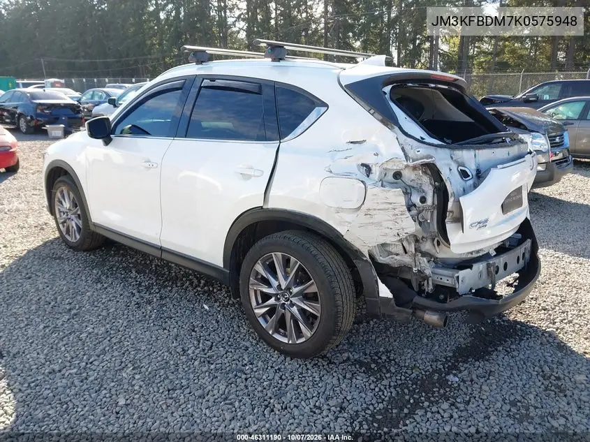 2019 MAZDA CX-5 VIN JM3KFBDM7K0575948 — фото 3