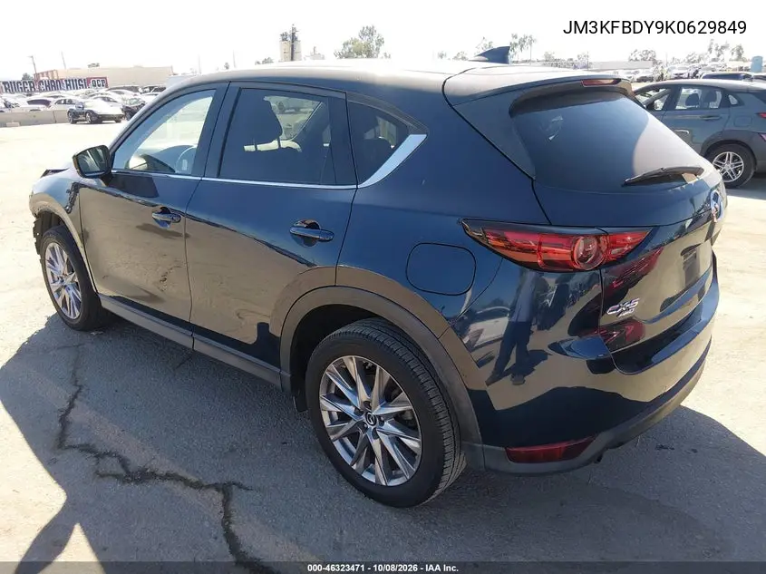 2019 MAZDA CX-5 VIN JM3KFBDY9K0629849 — фото 3