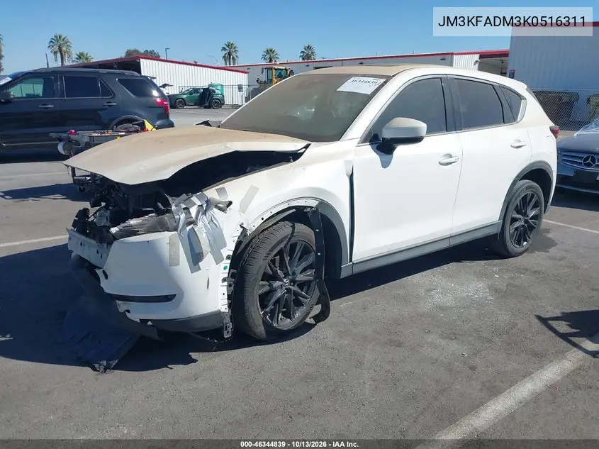 2019 MAZDA CX-5 VIN JM3KFADM3K0516311 — фото 2
