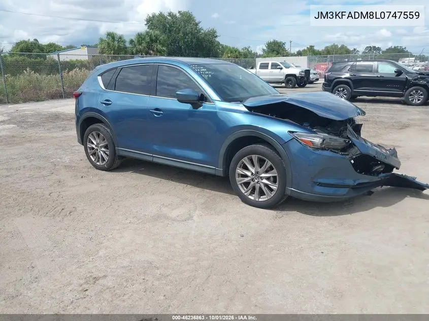 MAZDA CX-5 2020, VIN JM3KFADM8L0747559