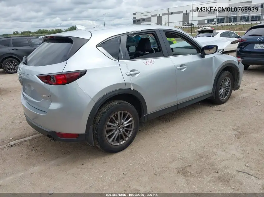 2020 MAZDA CX-5 VIN JM3KFACM0L0768939 — фото 4