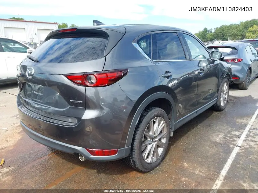 2020 MAZDA CX-5 VIN JM3KFADM1L0824403 — фото 4
