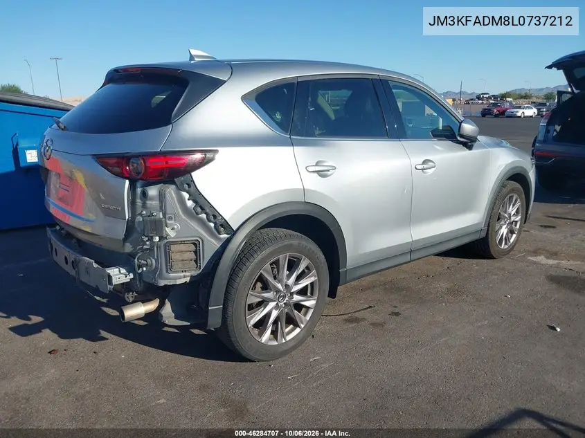 2020 MAZDA CX-5 VIN JM3KFADM8L0737212 — фото 4