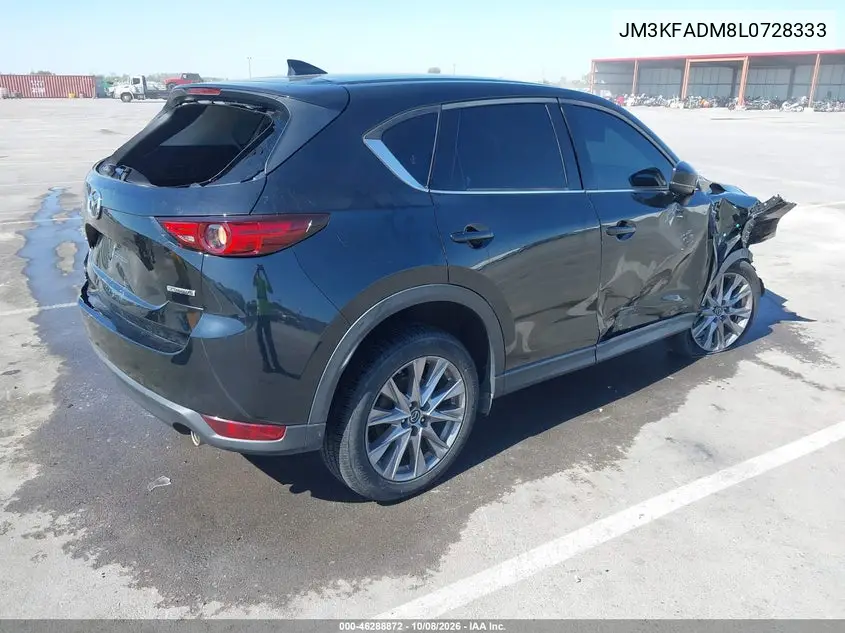 2020 MAZDA CX-5 VIN JM3KFADM8L0728333 — фото 4