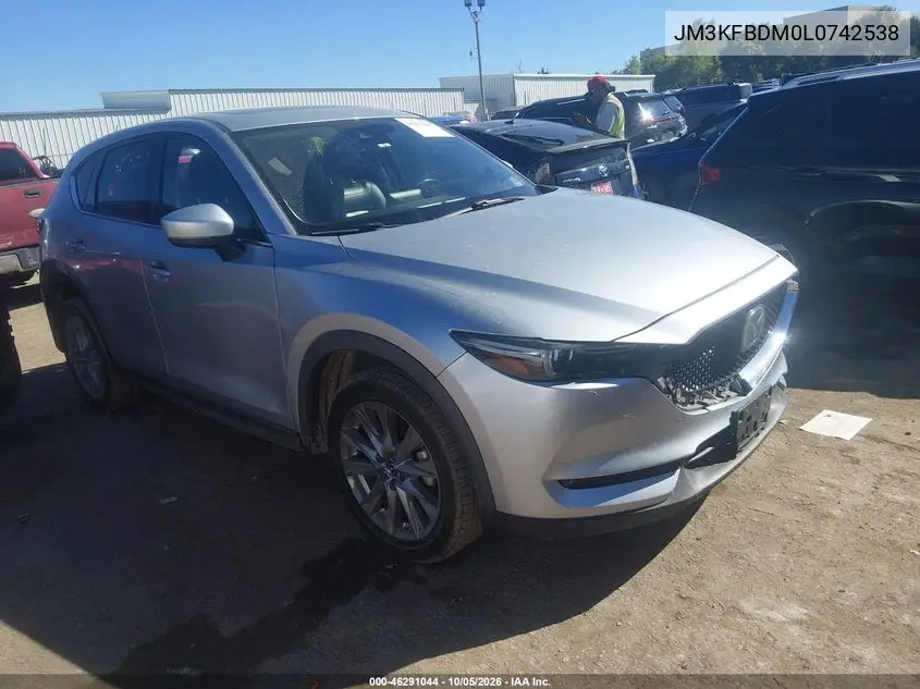 MAZDA CX-5 2020, VIN JM3KFBDM0L0742538