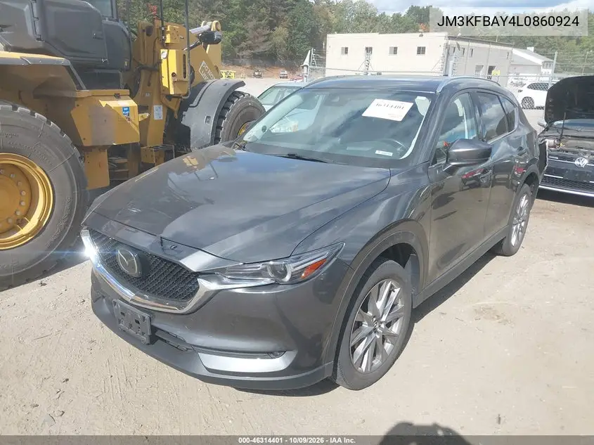 2020 MAZDA CX-5 VIN JM3KFBAY4L0860924 — фото 3