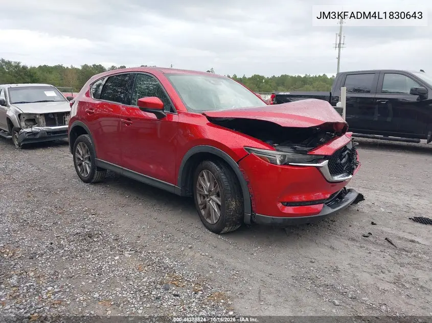 MAZDA CX-5 2020, VIN JM3KFADM4L1830643