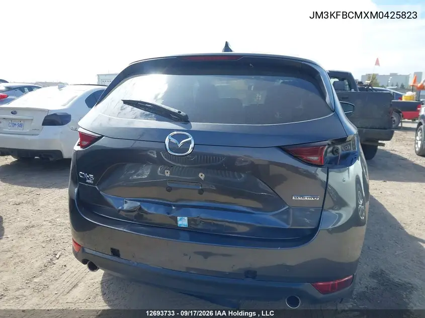 2021 MAZDA CX-5 VIN JM3KFBCMXM0425823 — фото 16