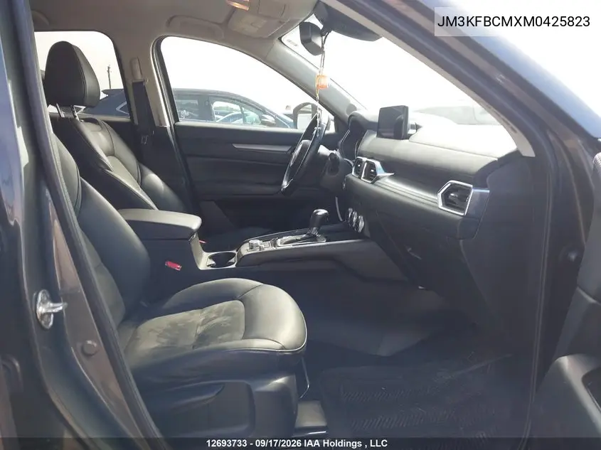 2021 MAZDA CX-5 VIN JM3KFBCMXM0425823 — фото 5