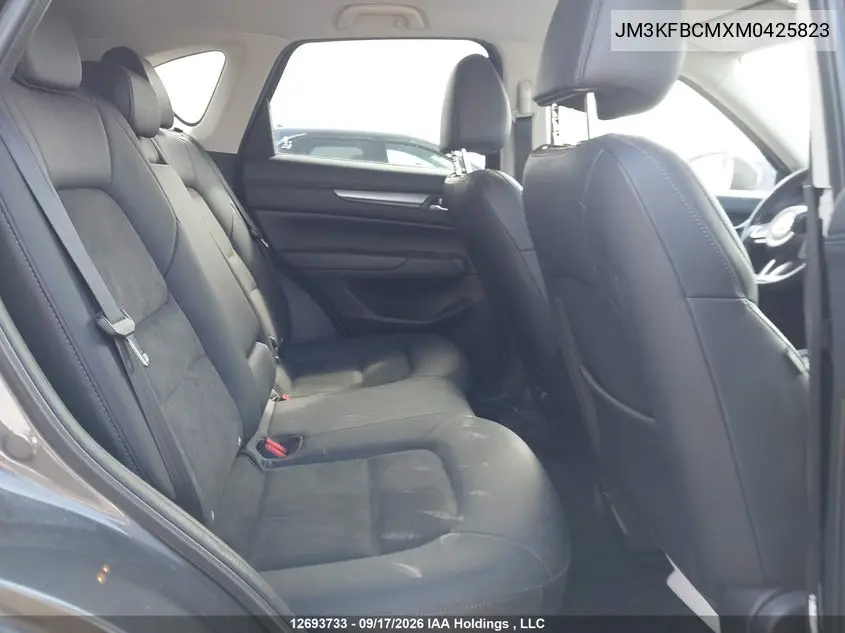 2021 MAZDA CX-5 VIN JM3KFBCMXM0425823 — фото 8