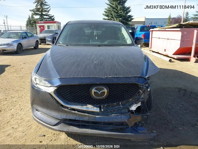 2021 MAZDA CX-5 VIN JM3KFBDM4M1118494 — фото 12