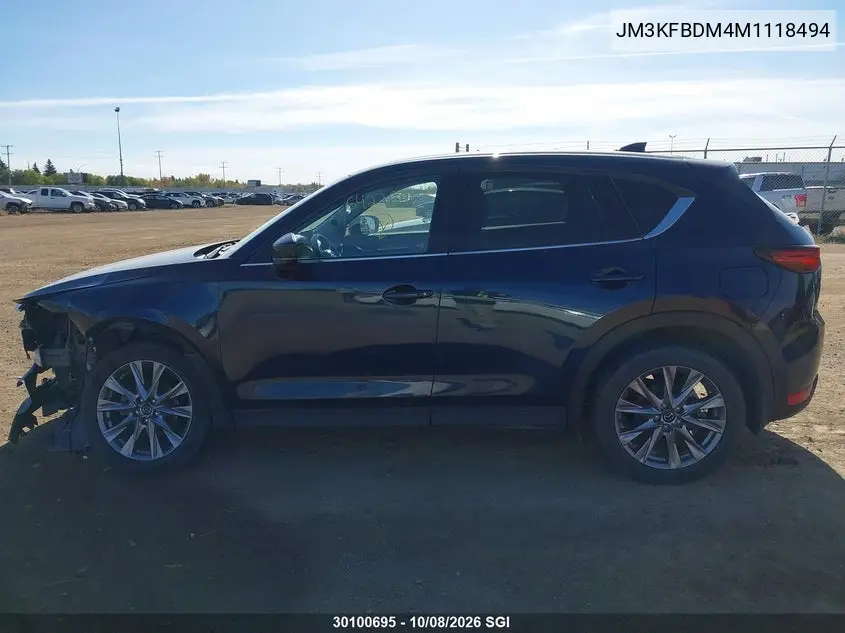 2021 MAZDA CX-5 VIN JM3KFBDM4M1118494 — фото 14