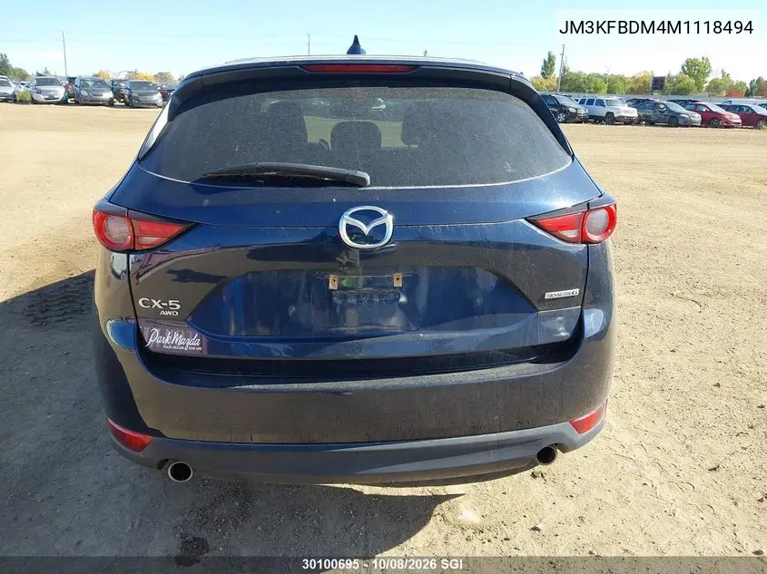2021 MAZDA CX-5 VIN JM3KFBDM4M1118494 — фото 16