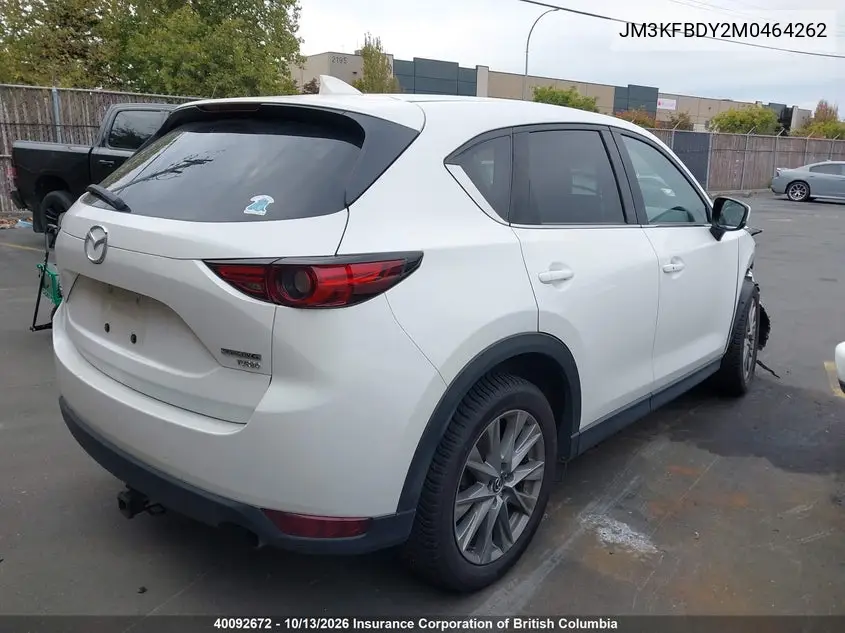 2021 MAZDA CX-5 VIN JM3KFBDY2M0464262 — фото 4