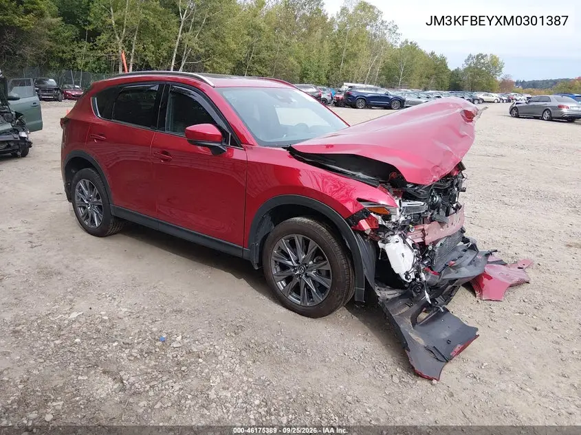 MAZDA CX-5 2021, VIN JM3KFBEYXM0301387