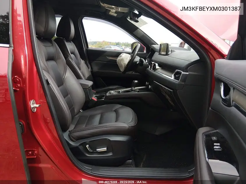 2021 MAZDA CX-5 VIN JM3KFBEYXM0301387 — фото 5