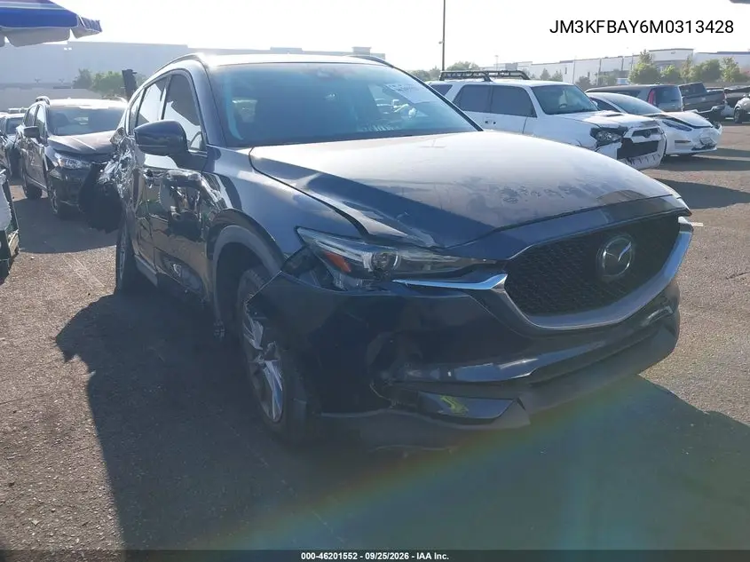 MAZDA CX-5 2021, VIN JM3KFBAY6M0313428